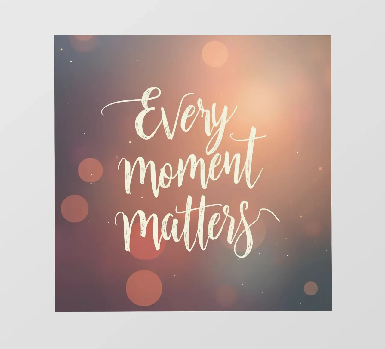 Iniziare ogni giorno con un cuore grato telo in pvc da inspirational quote
