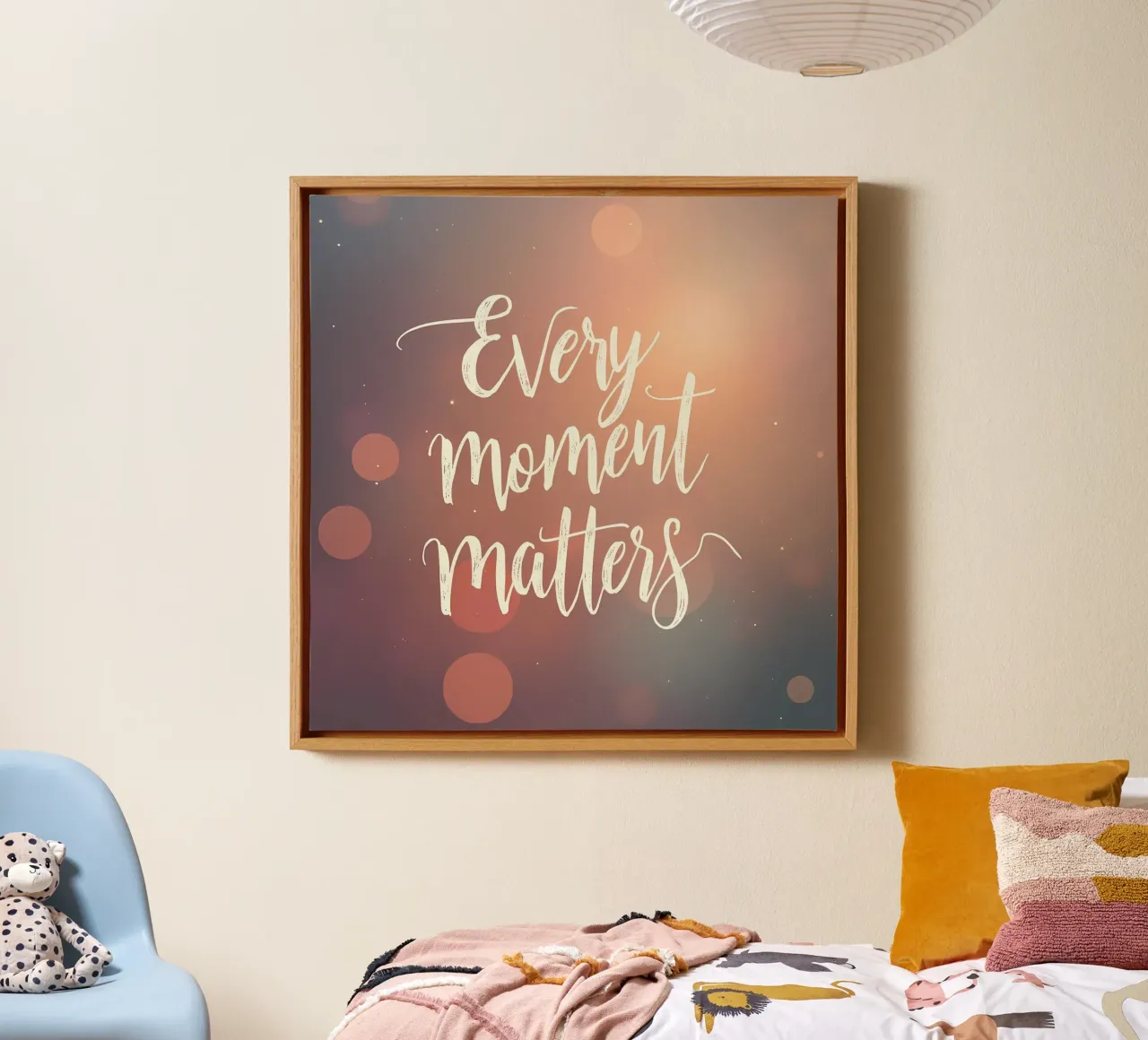 Start Each Day with a Grateful Heart canvas by inspirational quote