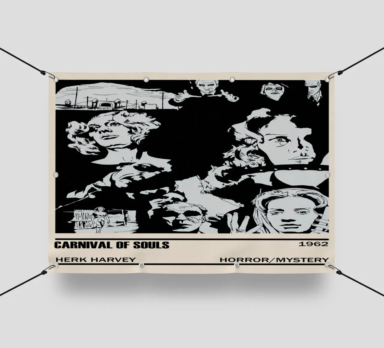 Carnival of Souls telo in pvc da TheArtstudio