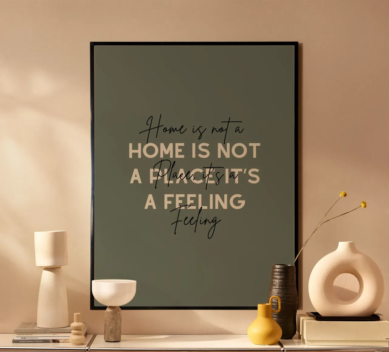 Home is not a Place, it’s a Feeling carta hahnemühle da Épure design