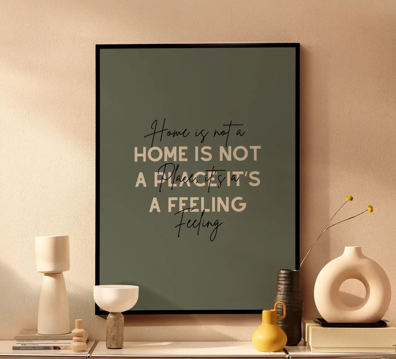 Home is not a Place, it’s a Feeling carta hahnemühle da Épure design