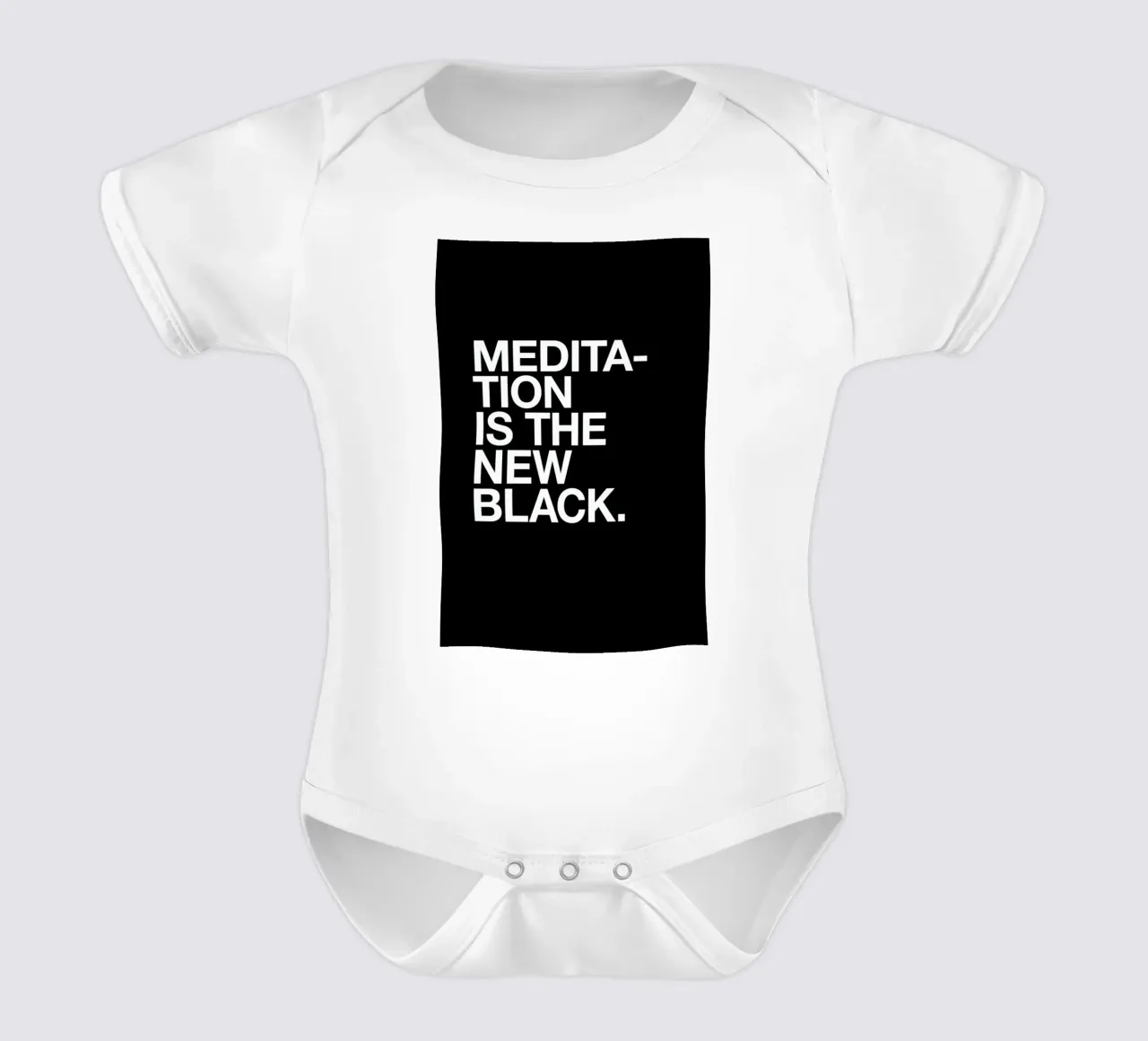 Meditation body neonato maniche corte da Studio One