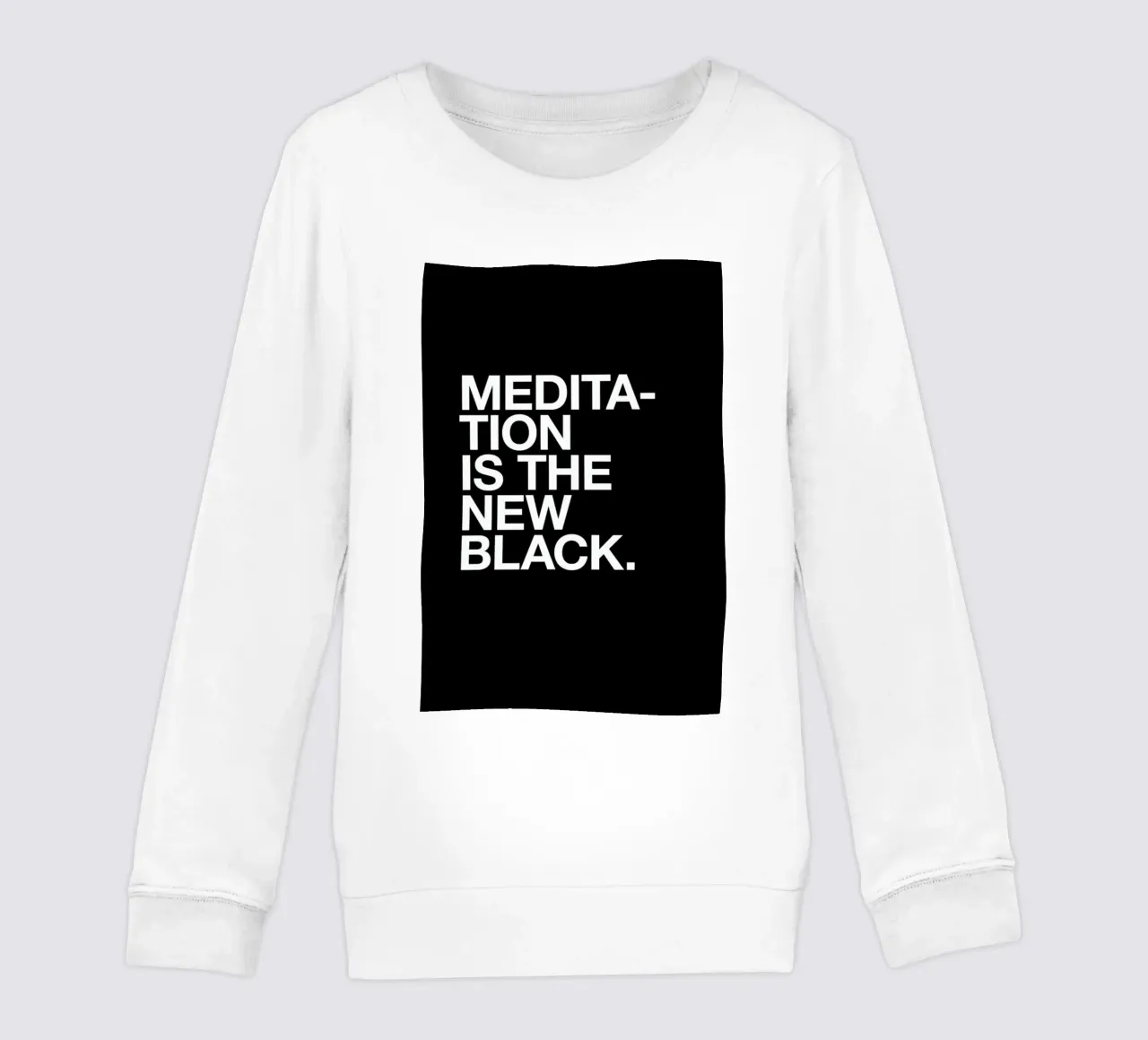 Meditation felpa bambino da Studio One