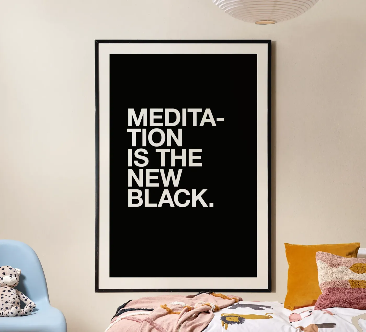 Meditation poster by Studio One
