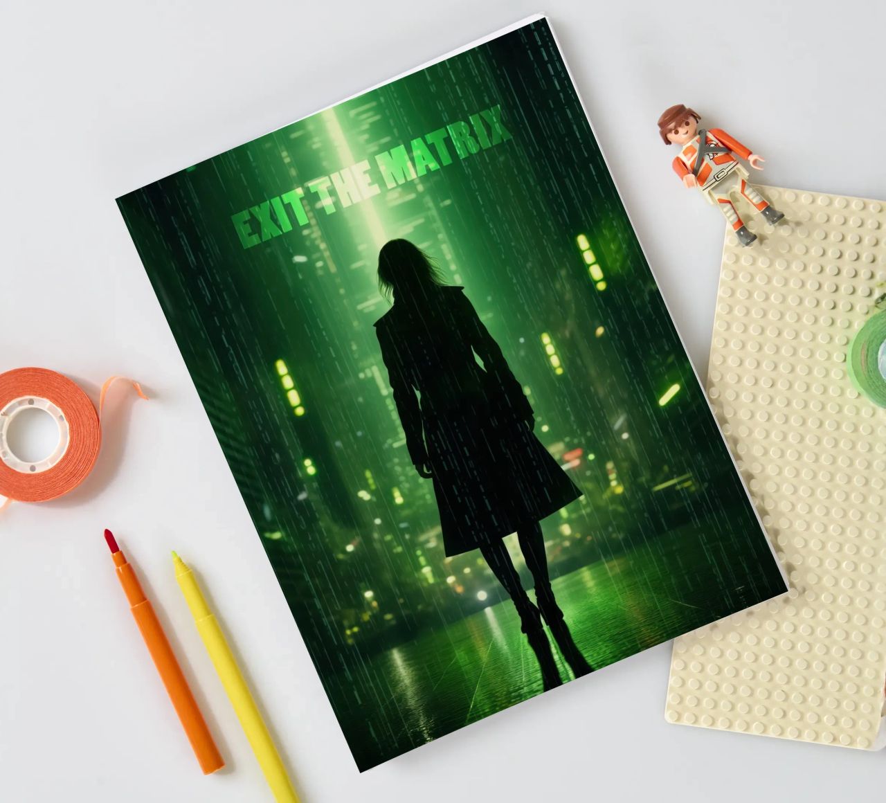 Exit The Matrix | Wall Art diario da Autofocus