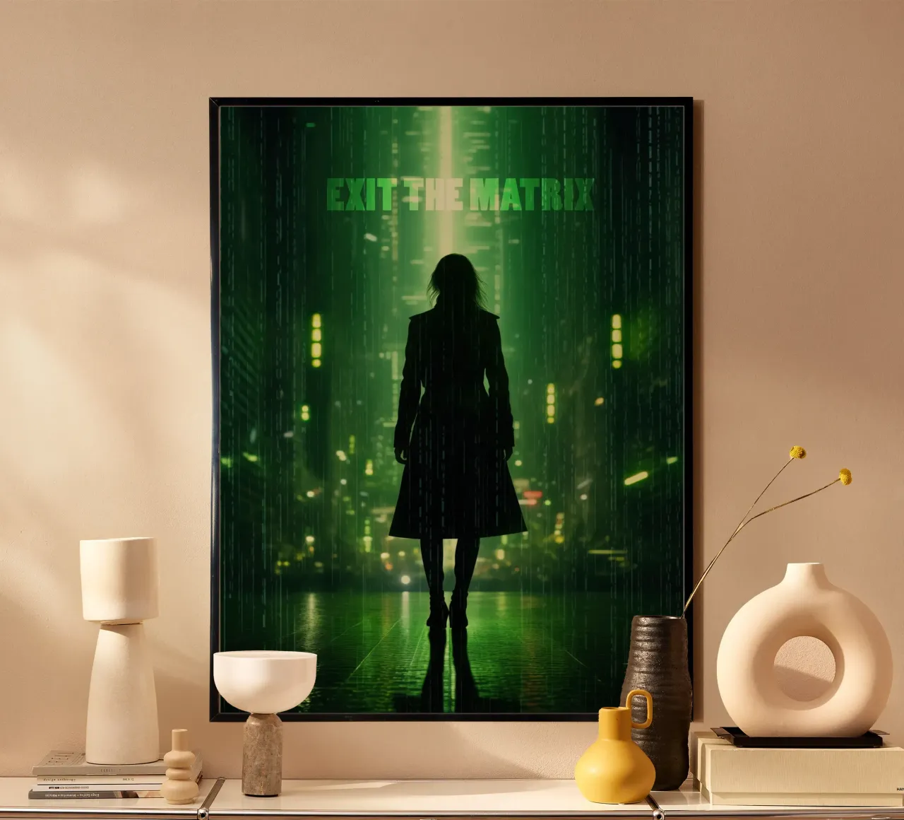 Exit The Matrix | Wall Art carta hahnemühle da Autofocus