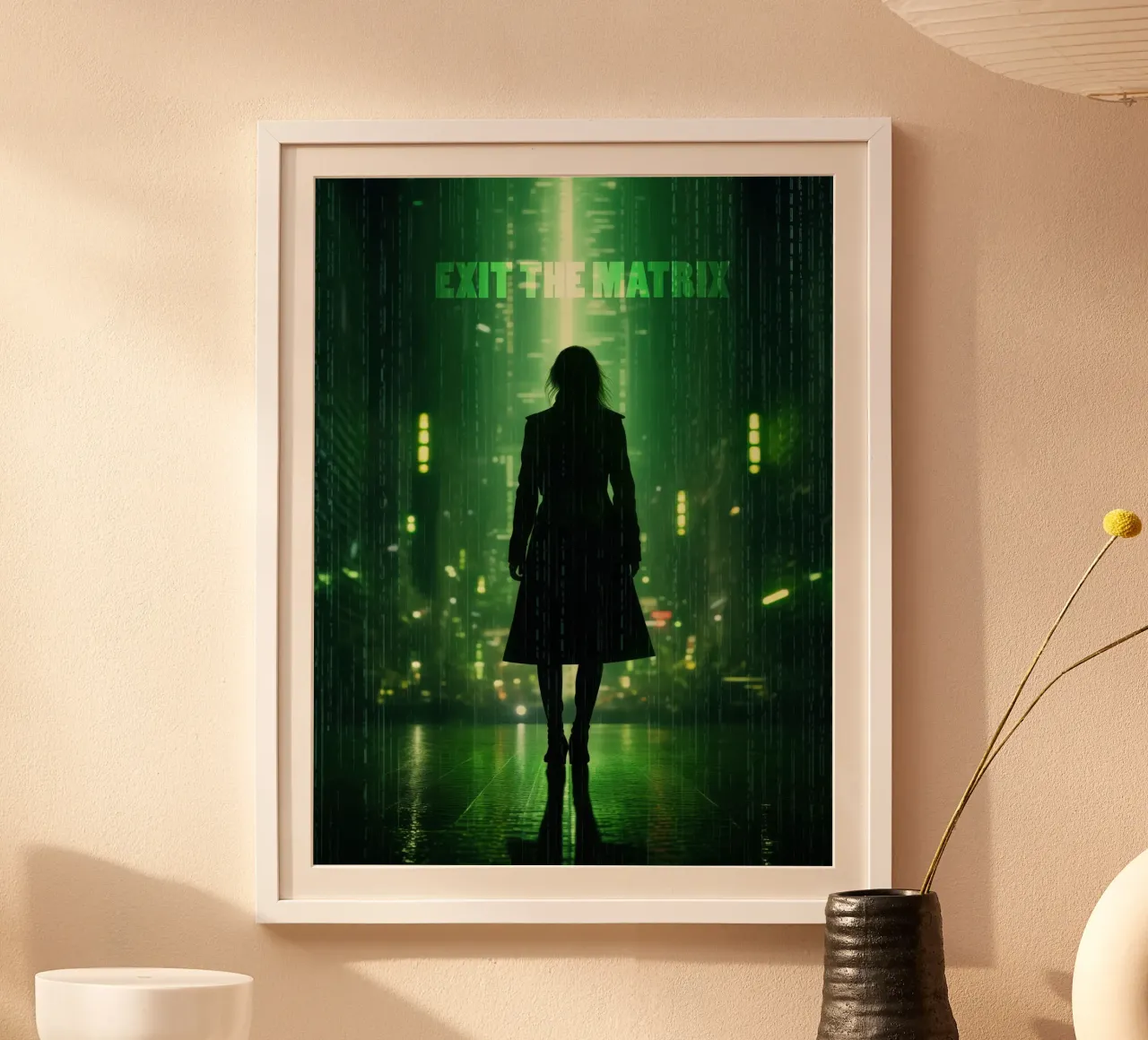 Exit The Matrix | Wall Art carta hahnemühle da Autofocus