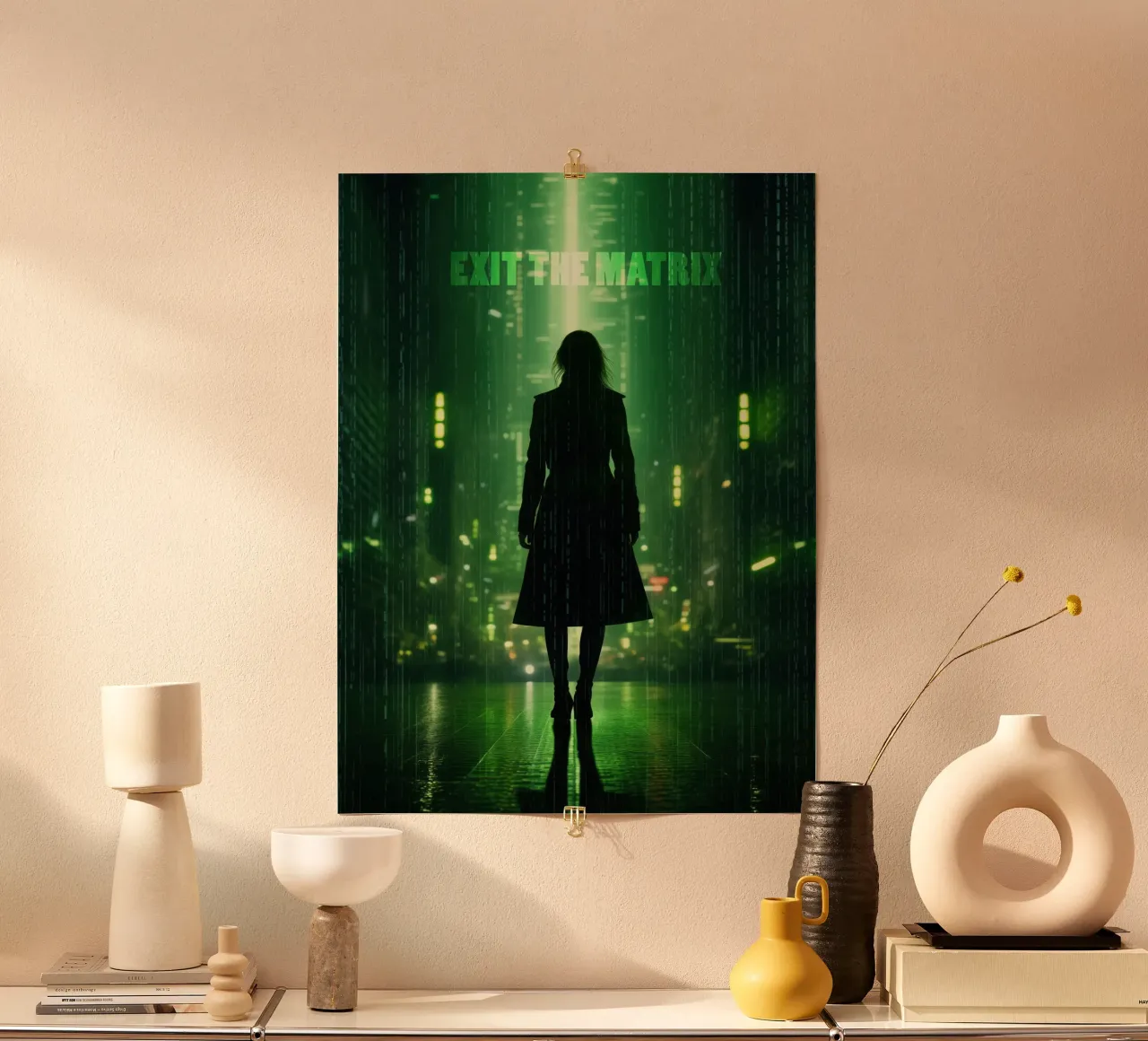 Exit The Matrix | Wall Art carta hahnemühle da Autofocus