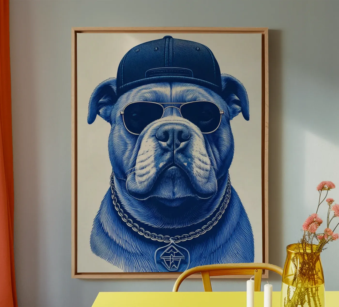 Bluedog tela da tylerstudio