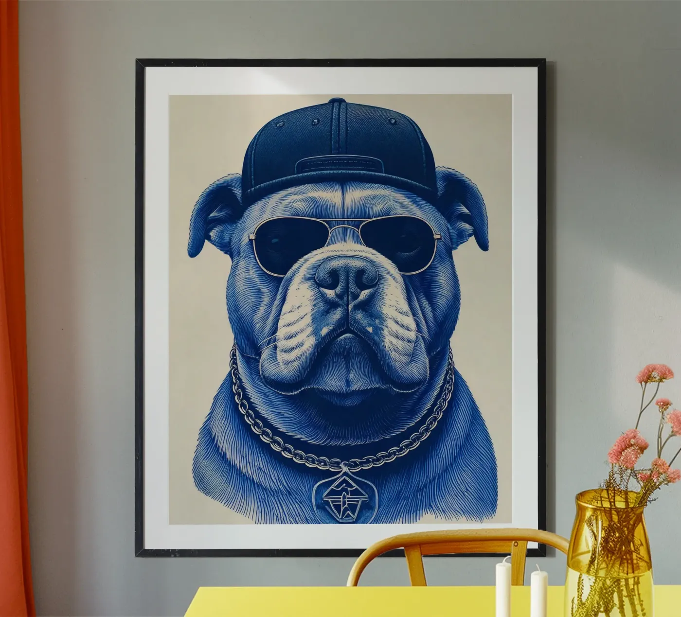 Bluedog poster da tylerstudio