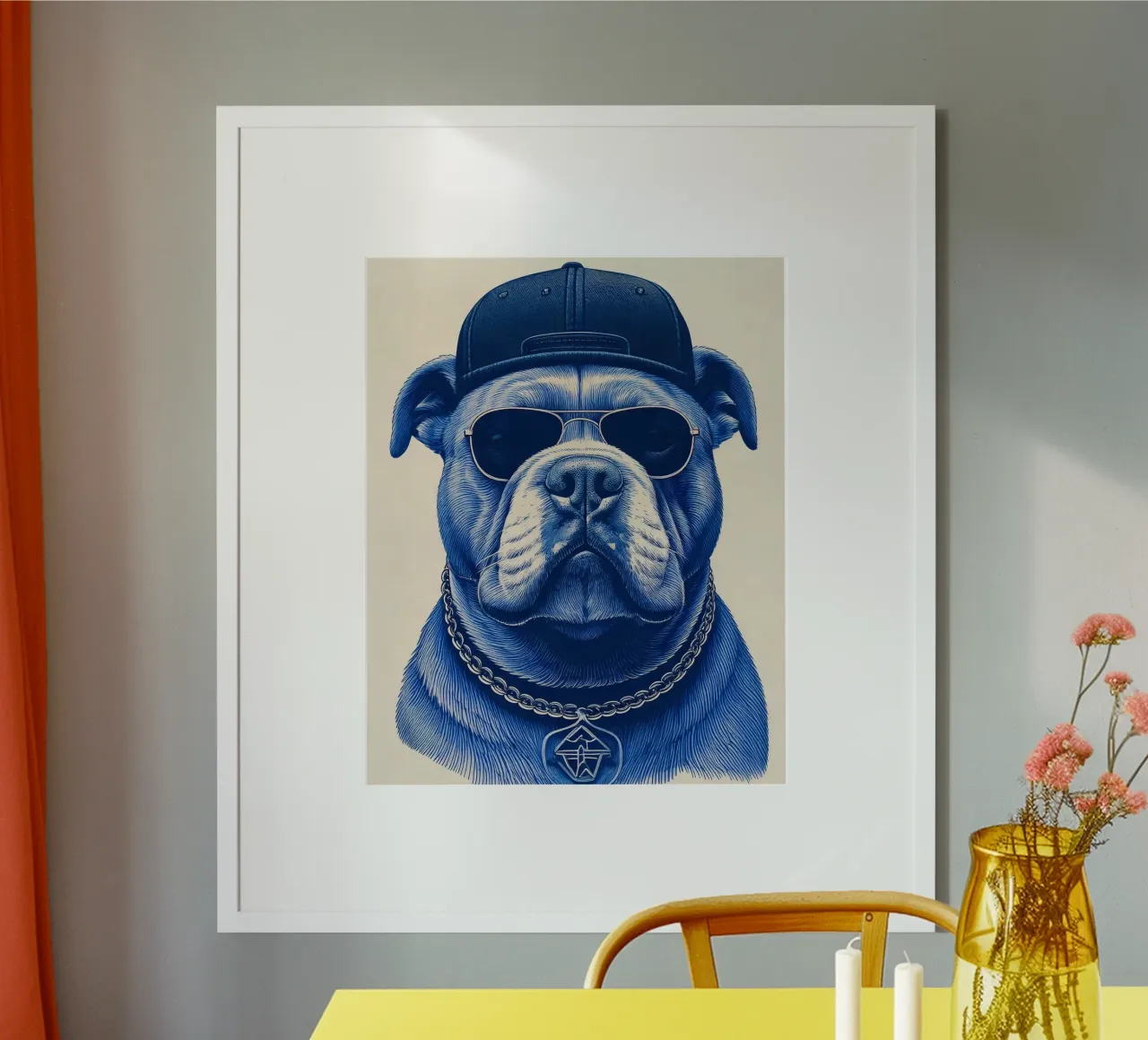 Bluedog poster da tylerstudio
