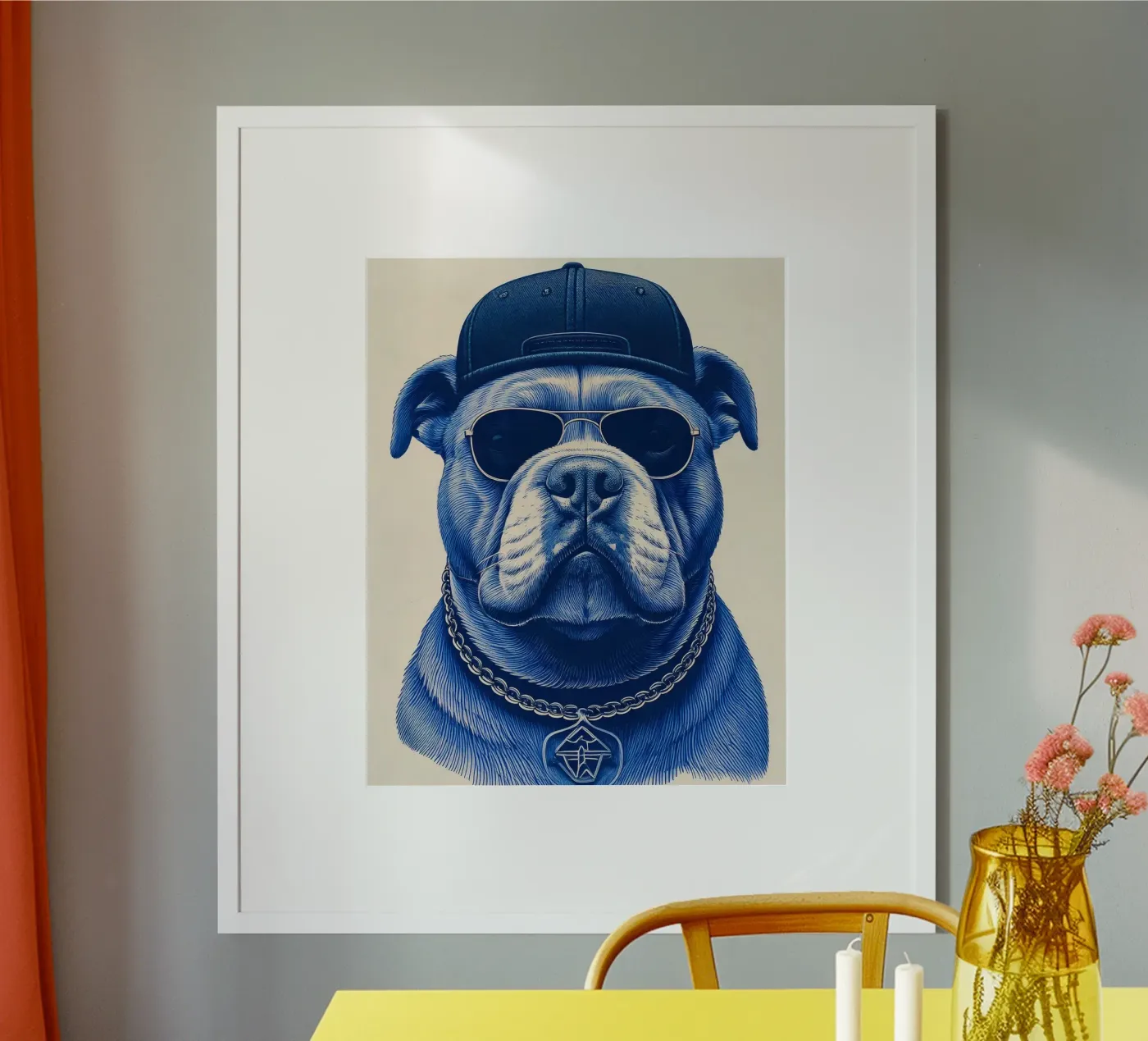 Bluedog poster da tylerstudio