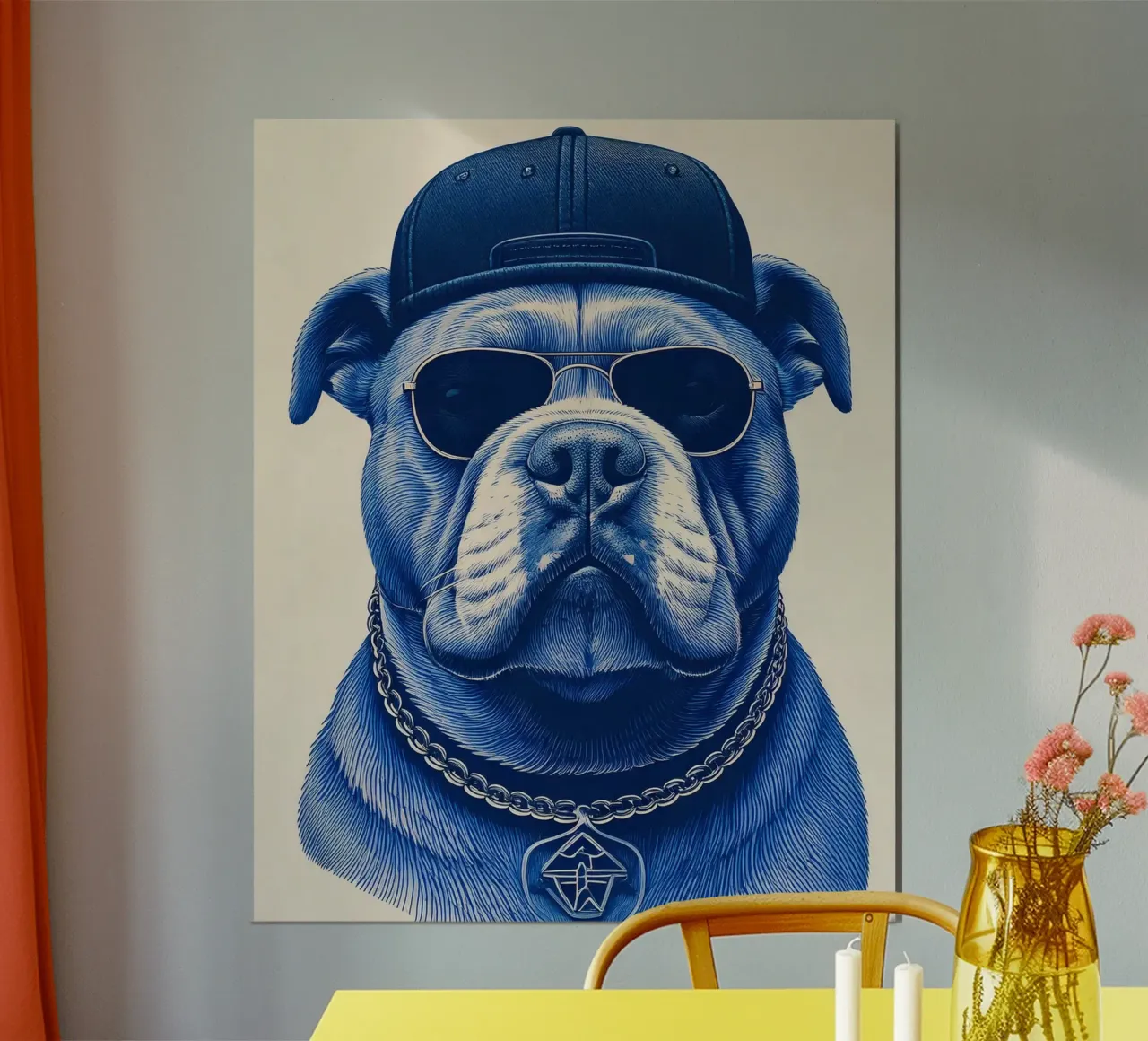 Bluedog poster da tylerstudio