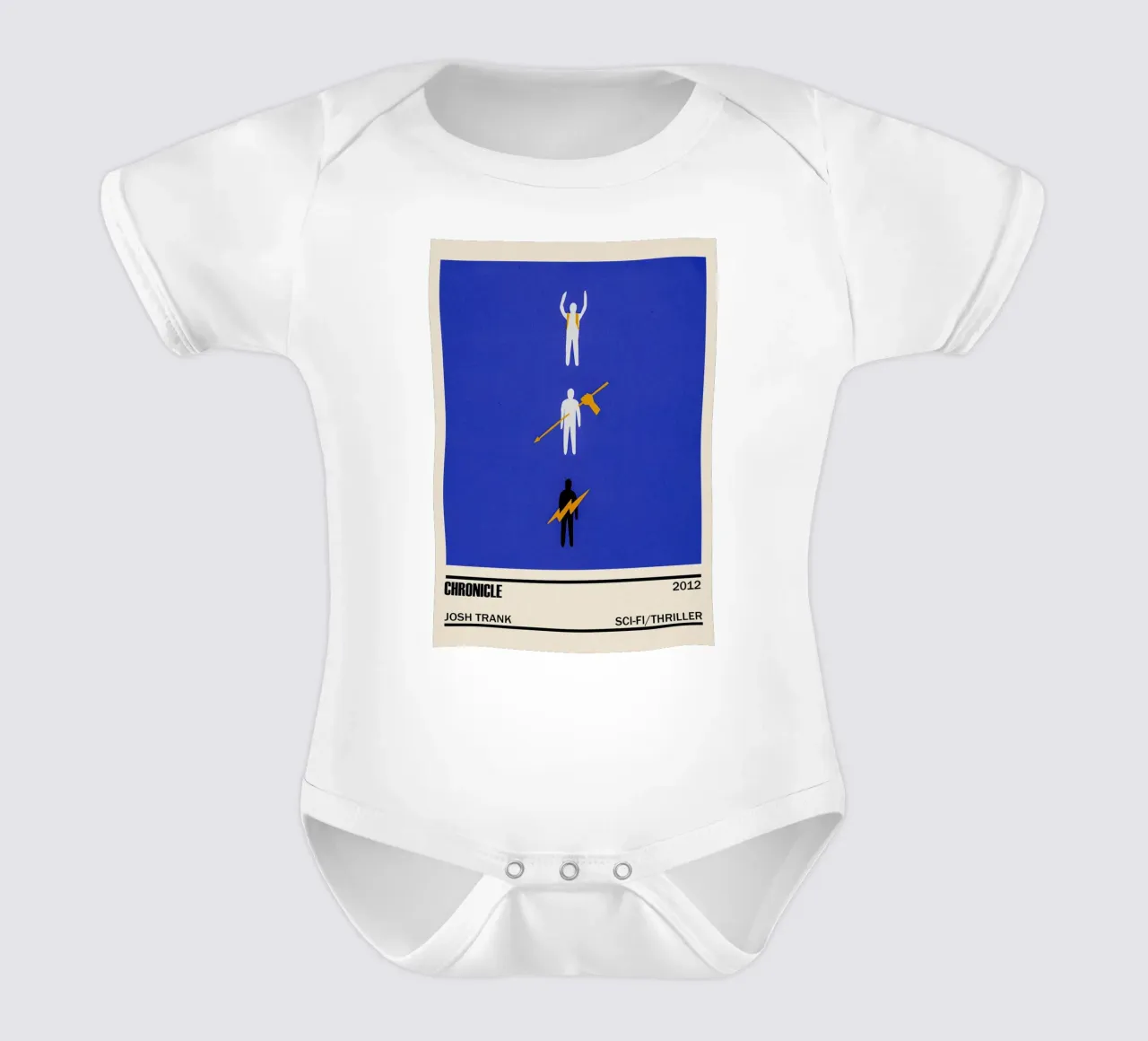 Chronicle body neonato maniche corte da TheArtstudio