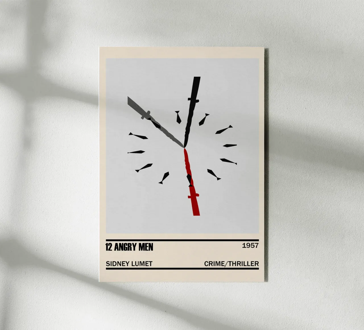 12 Angry Men alluminio dibond da TheArtstudio