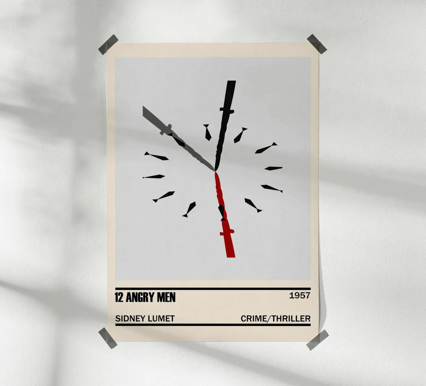 12 Angry Men poster da TheArtstudio