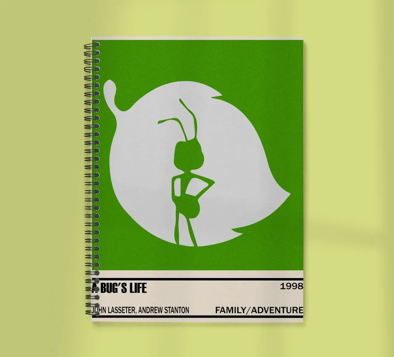 A Bug_s Life spiral notebook by TheArtstudio