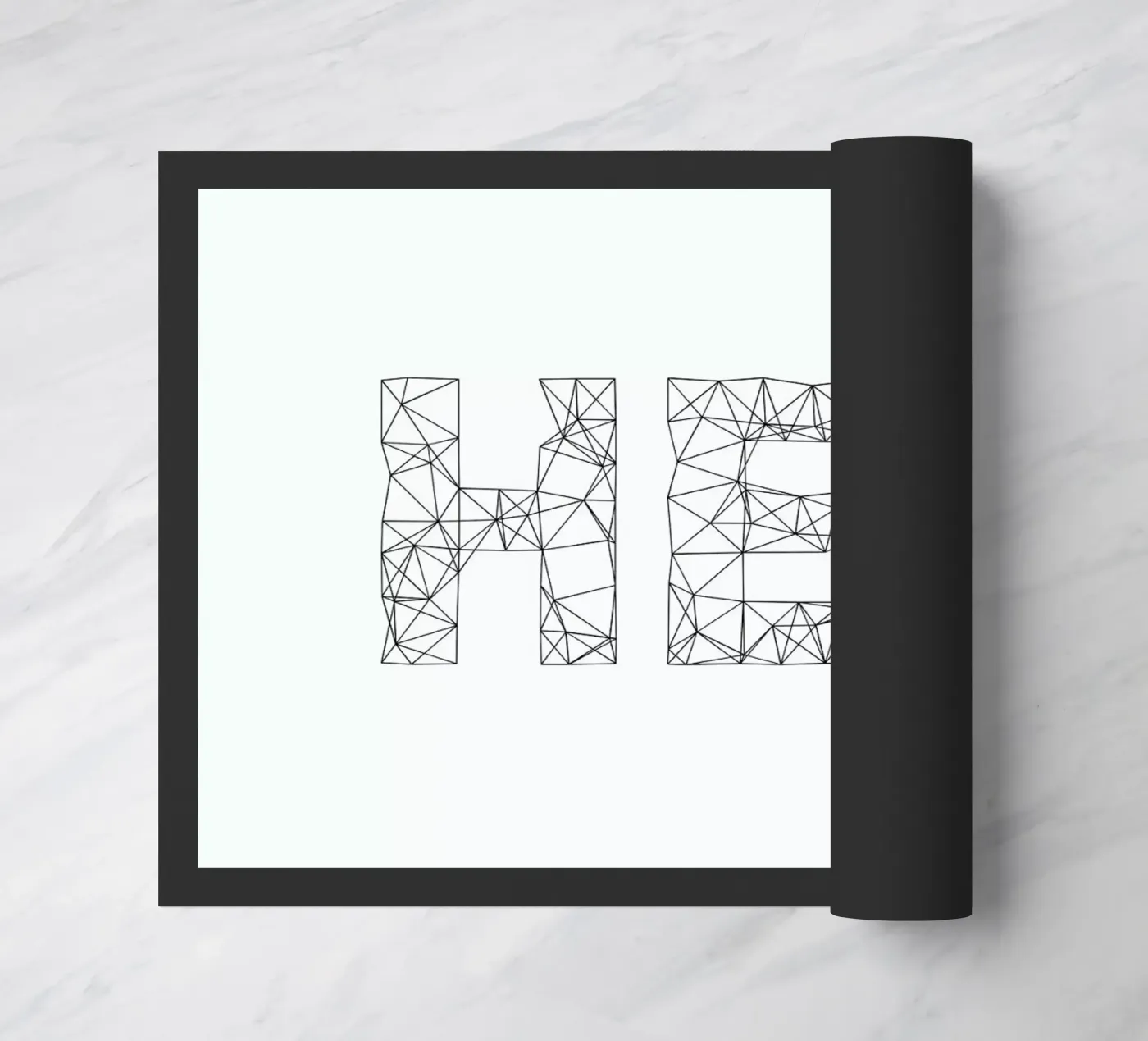 Hey deurmat van Studio Nahili