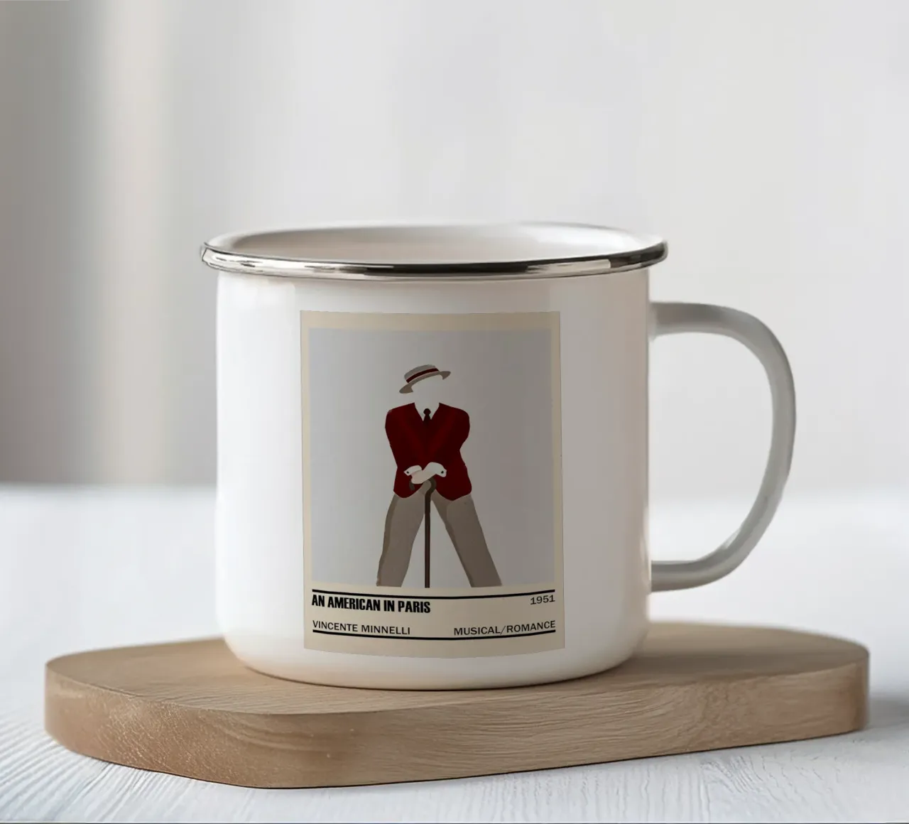 An American in Paris tazza in smalto da TheArtstudio