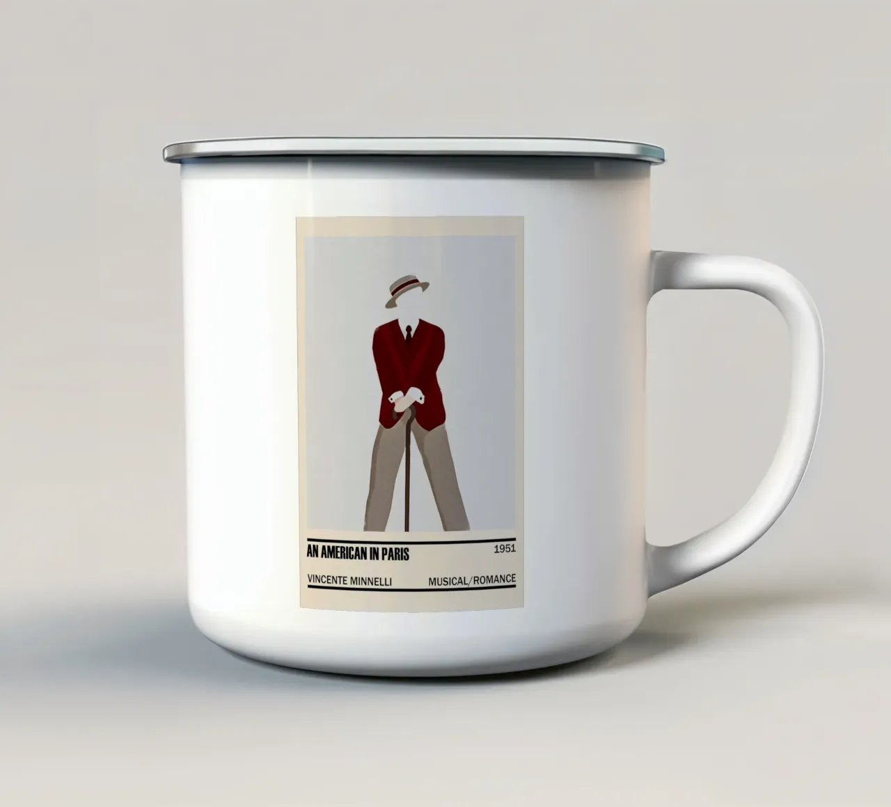 An American in Paris tazza in smalto da TheArtstudio