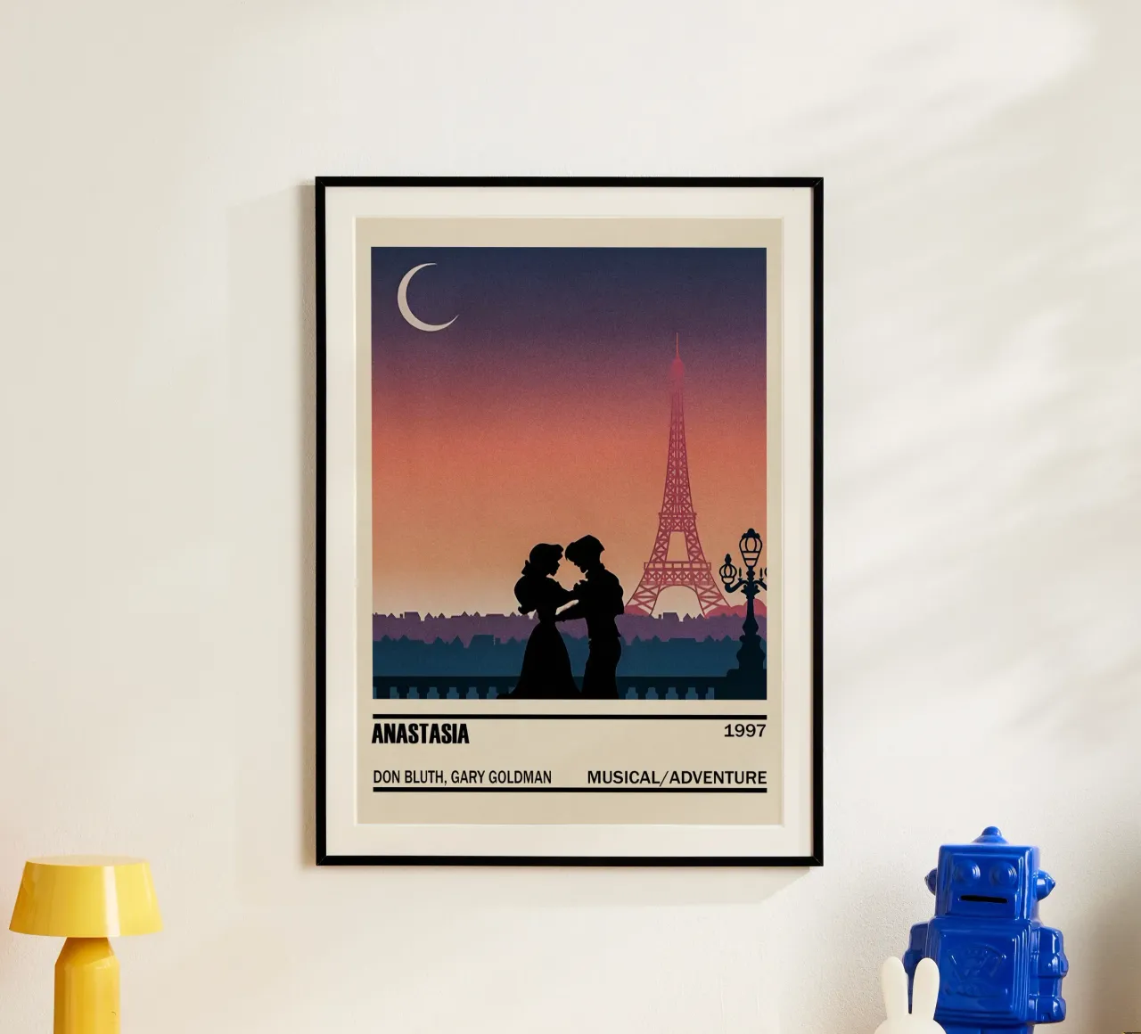 Anastasia poster con telaio in plastica da TheArtstudio