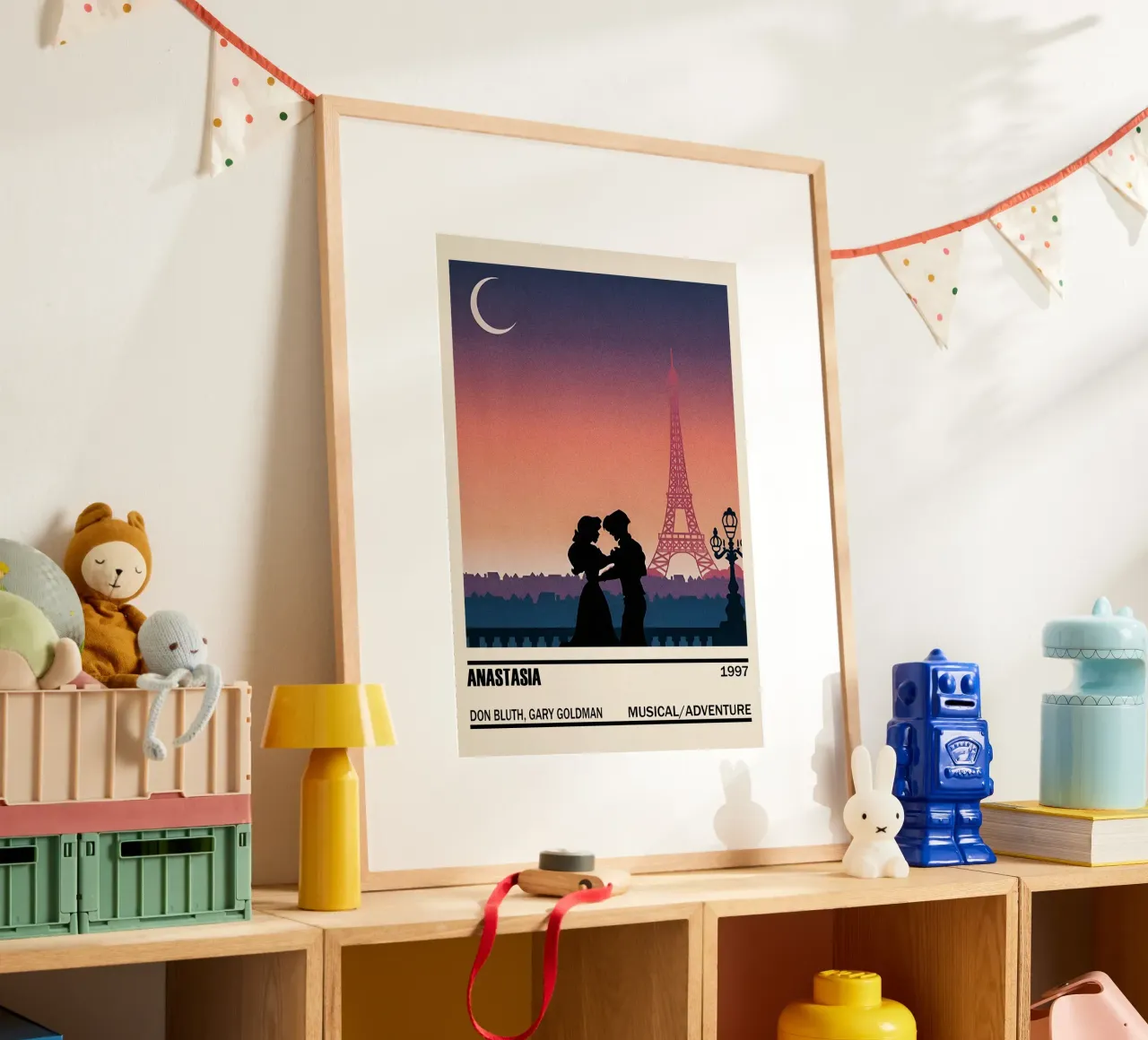 Anastasia poster con telaio in plastica da TheArtstudio