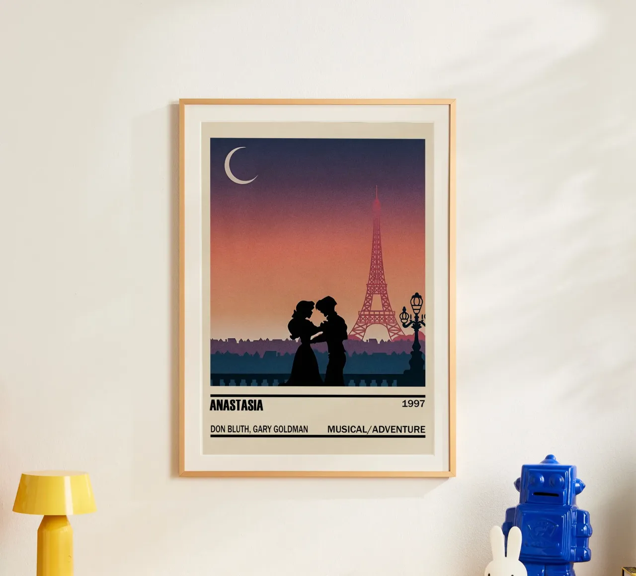 Anastasia poster con telaio in plastica da TheArtstudio