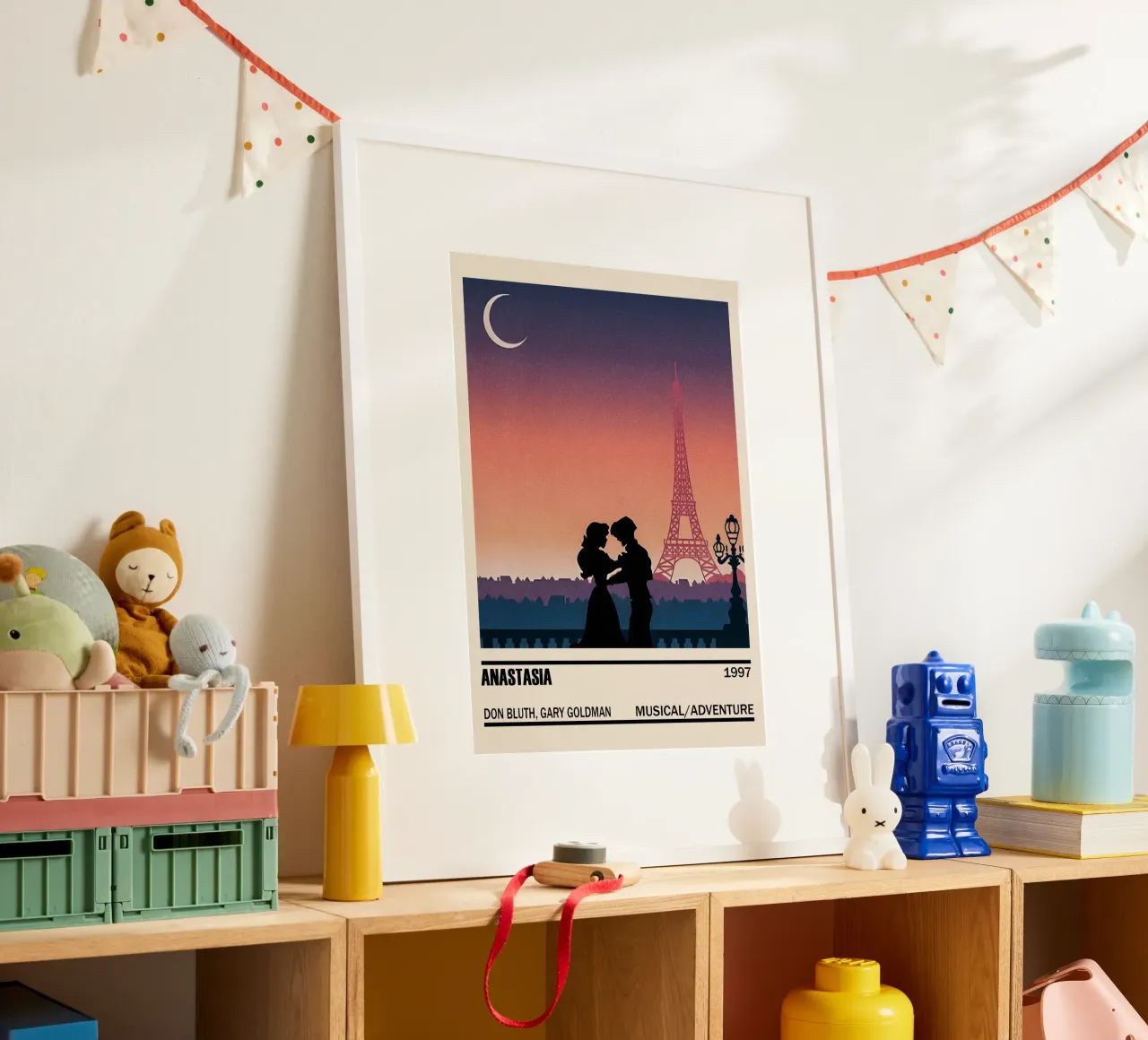 Anastasia poster con telaio in plastica da TheArtstudio