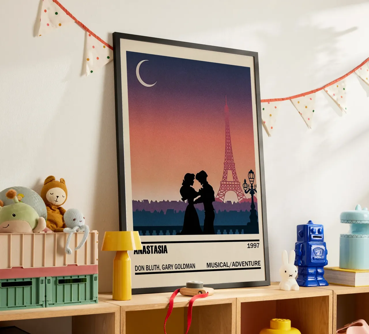 Anastasia poster con telaio in plastica da TheArtstudio