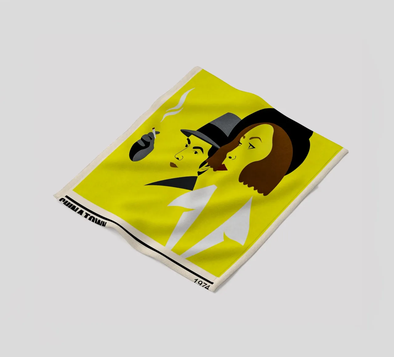 Chinatown fleece blanket by TheArtstudio