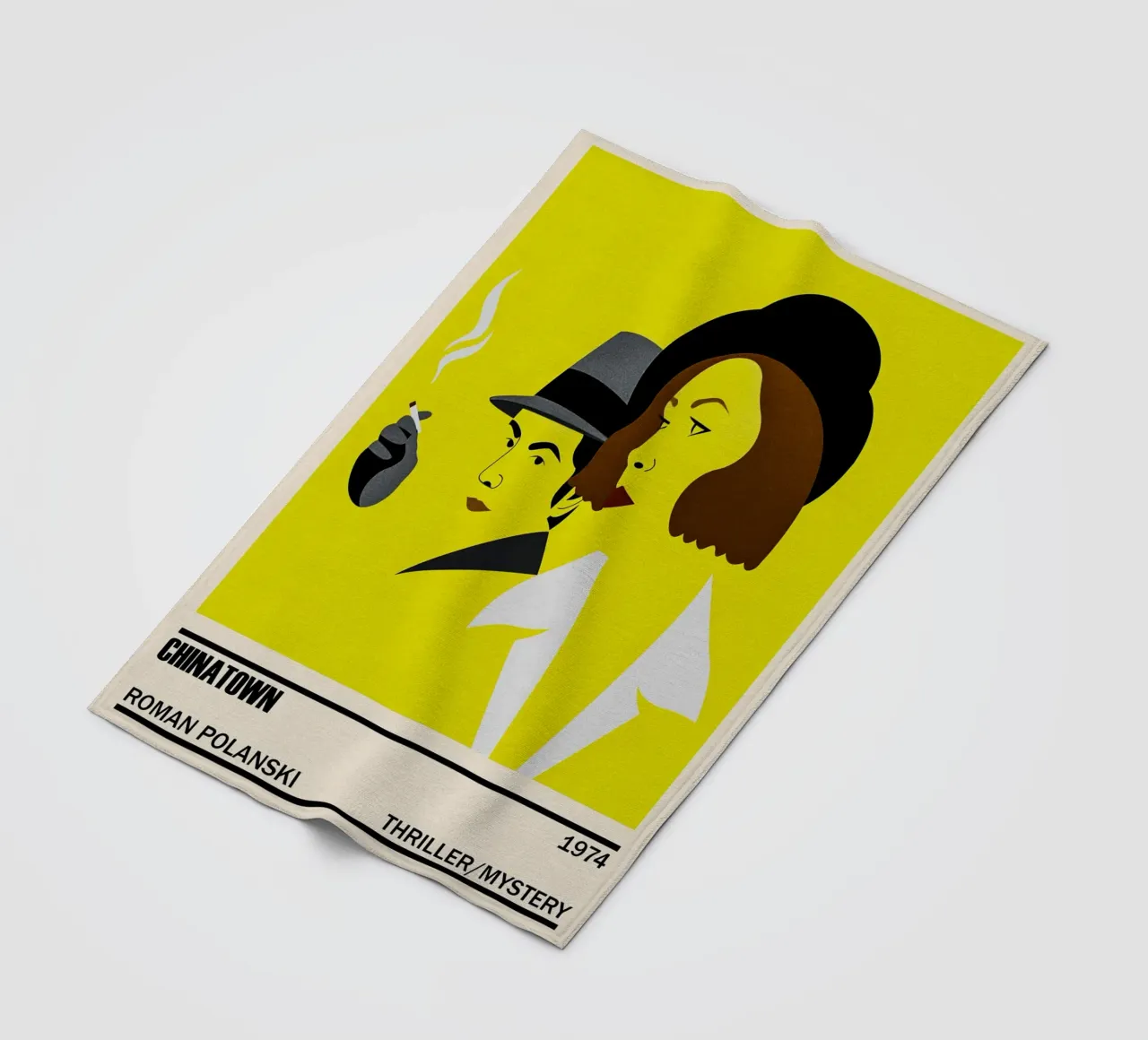Chinatown fleece blanket by TheArtstudio