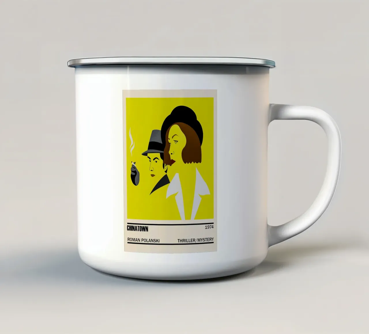 Chinatown tazza in smalto da TheArtstudio