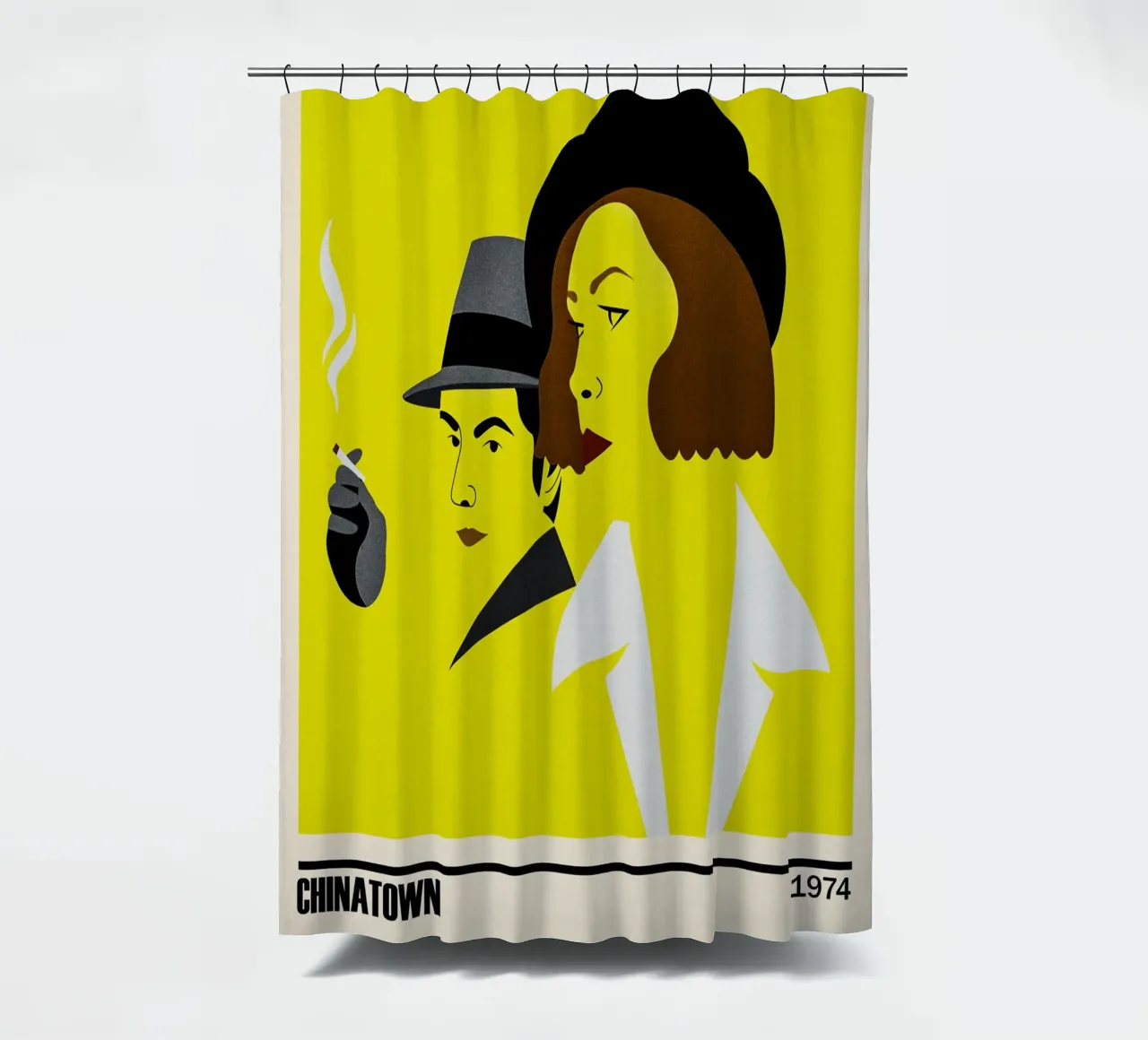 Chinatown Duschvorhang von TheArtstudio