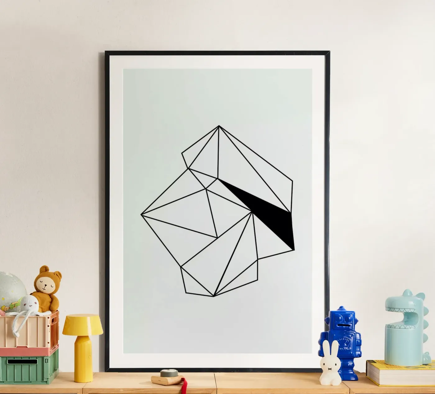 Shine Bright - White poster da Studio Nahili