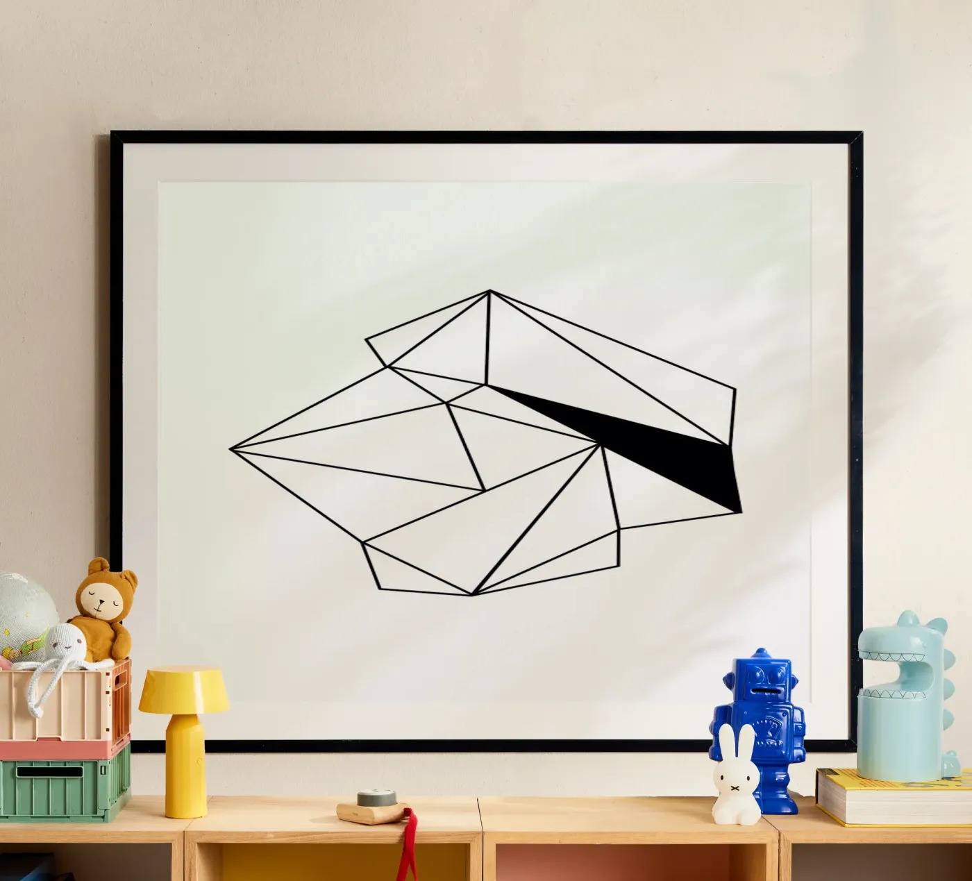 Shine Bright - White poster da Studio Nahili