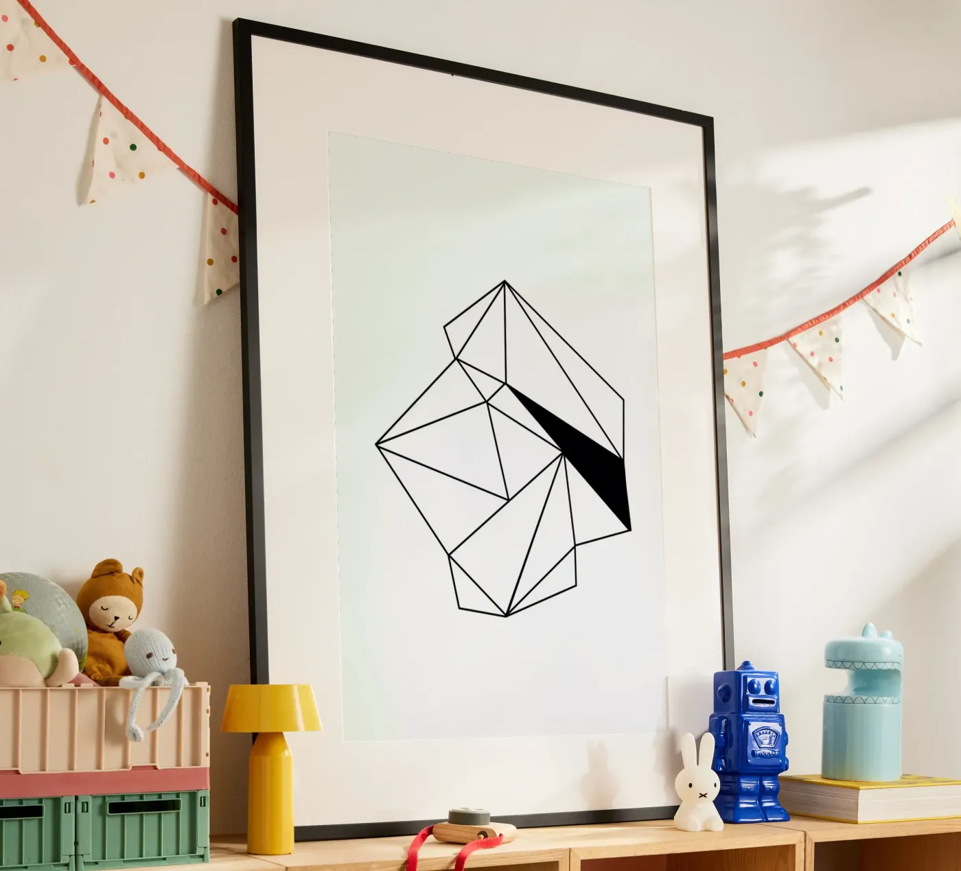 Shine Bright - White poster da Studio Nahili