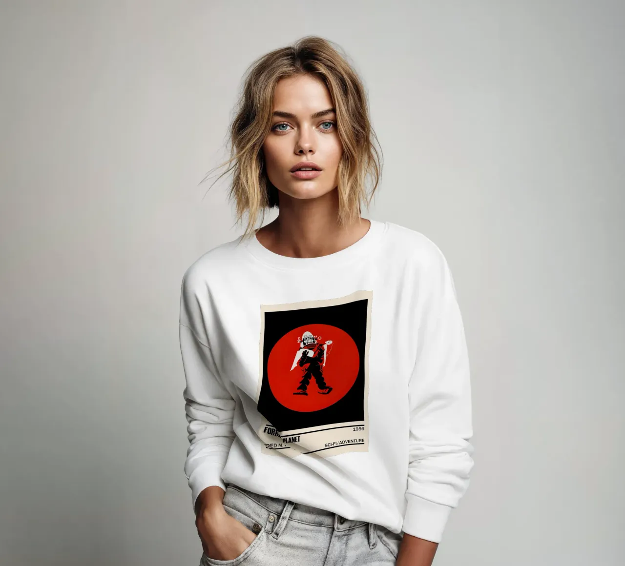 Forbidden Planet felpa da TheArtstudio