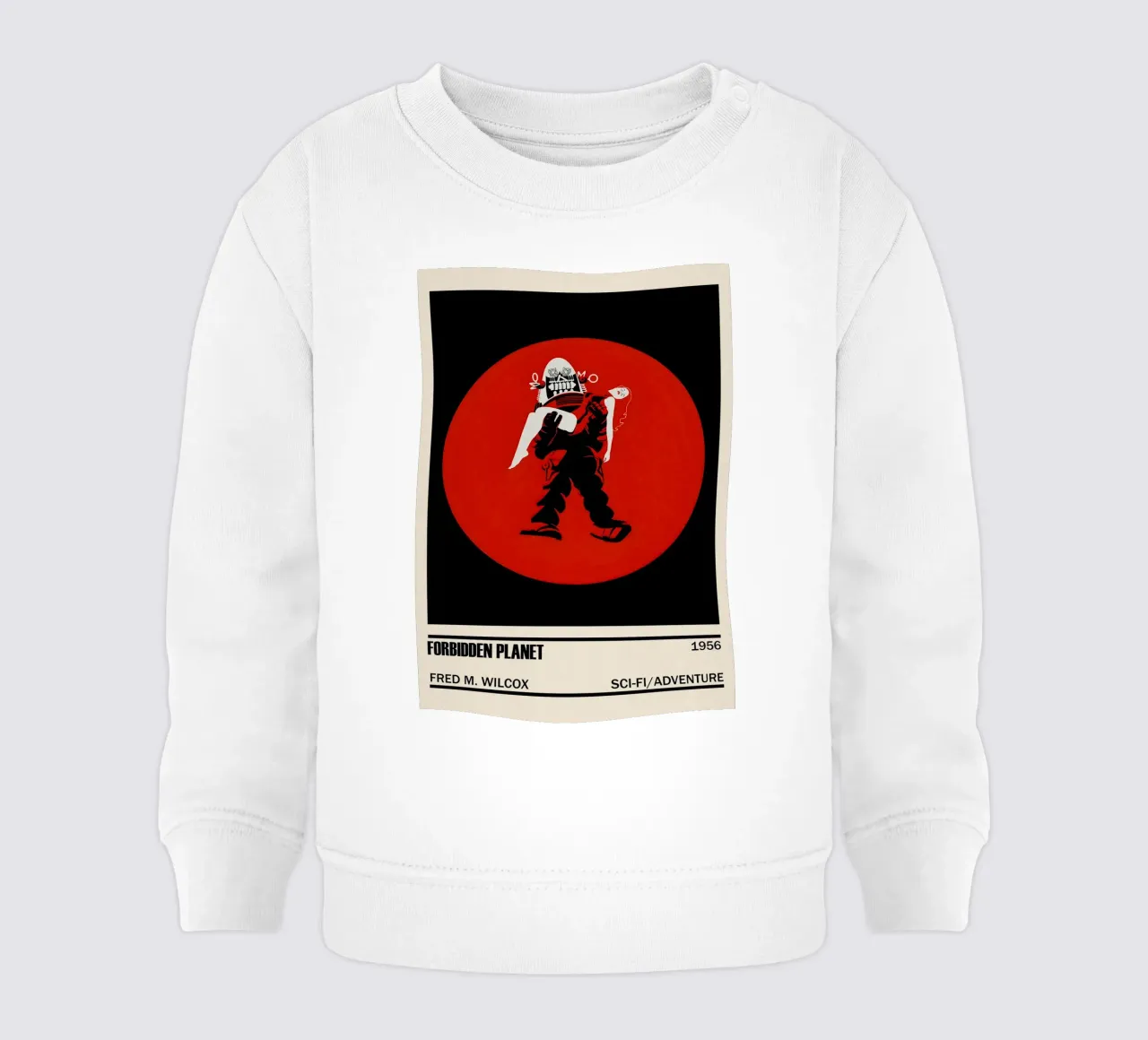 Forbidden Planet felpa neonato da TheArtstudio