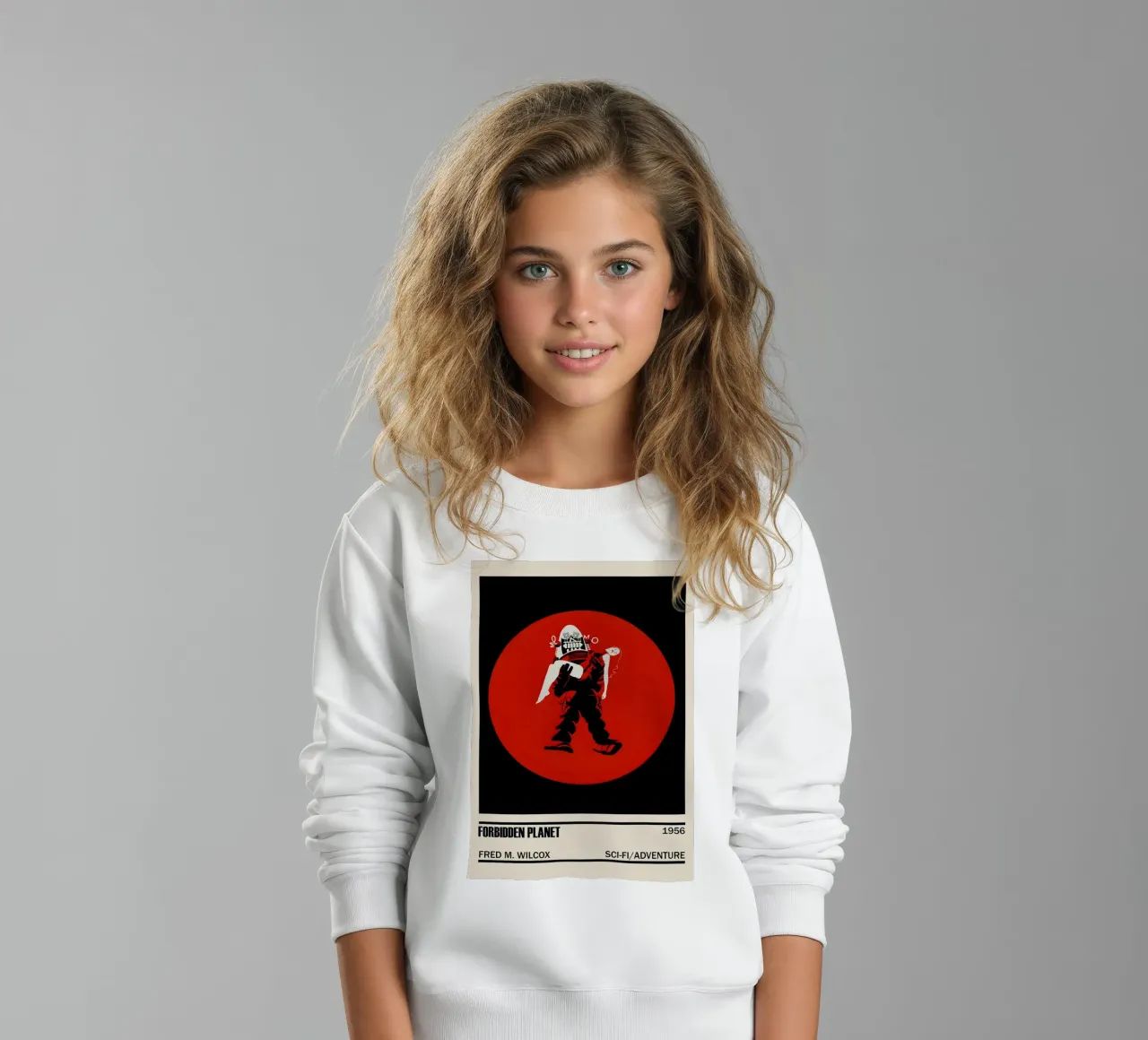 Forbidden Planet felpa bambino da TheArtstudio