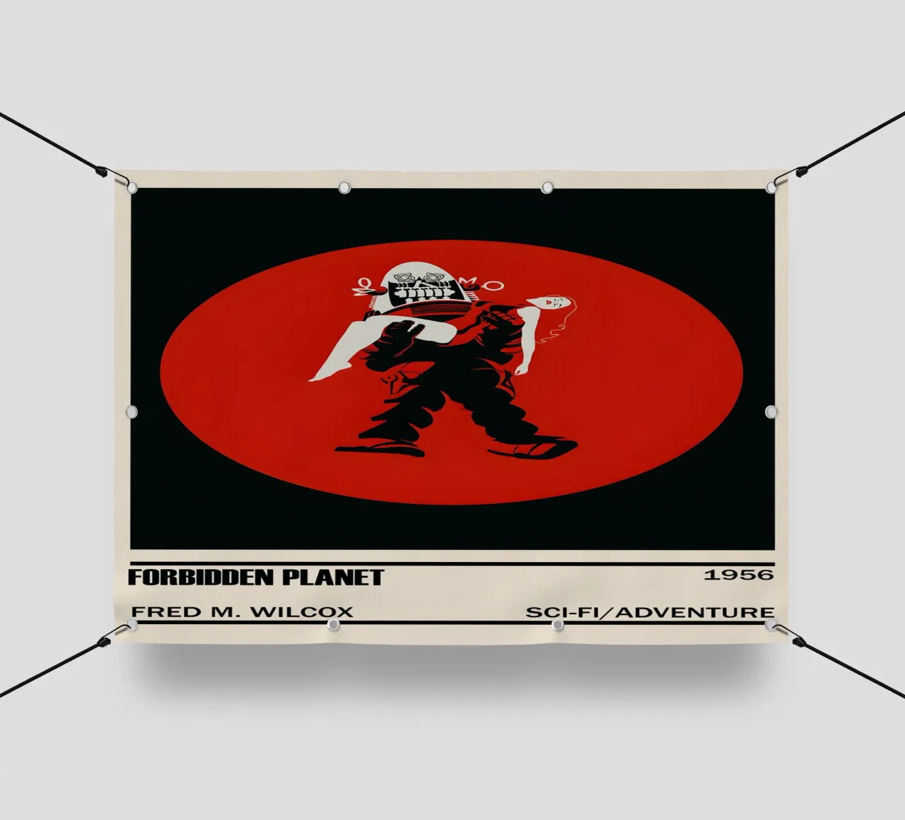 Forbidden Planet telo in pvc da TheArtstudio