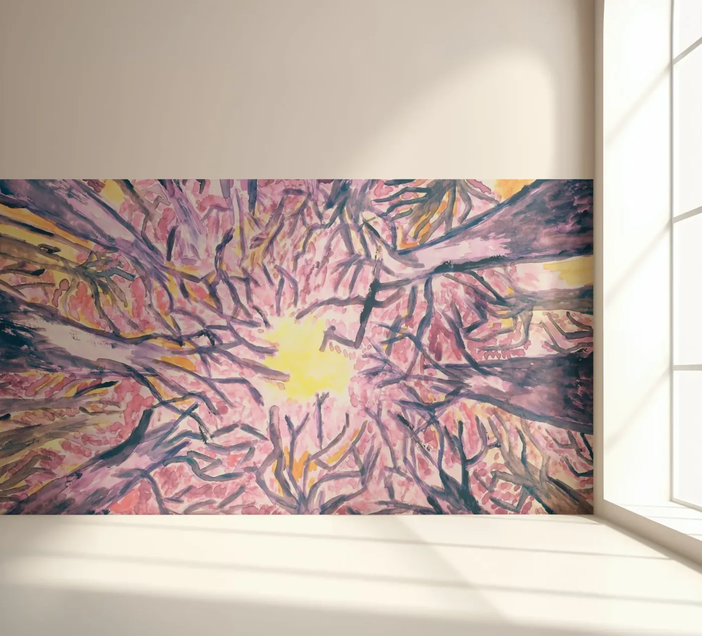 Enracinement/Elevation 🌳 fotobehang van Riry Duwaa