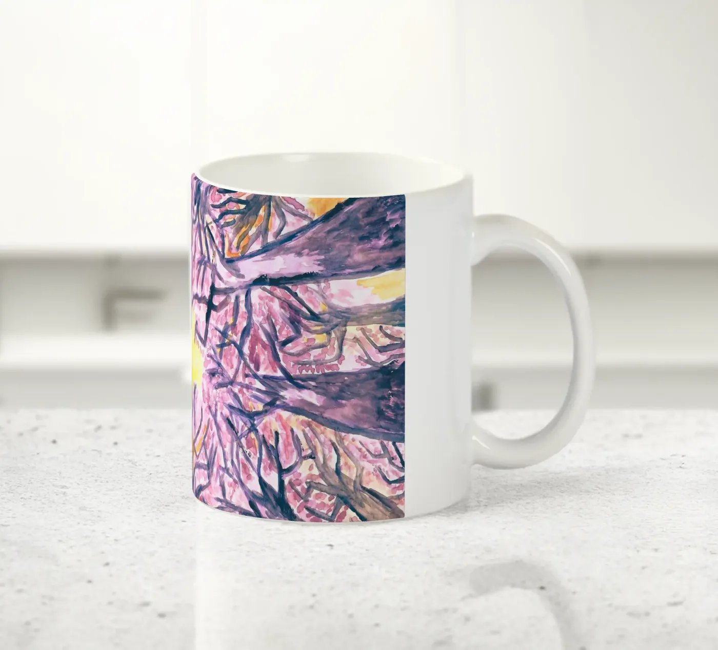 Enracinement/Elevation 🌳 ceramic mug by Riry Duwaa