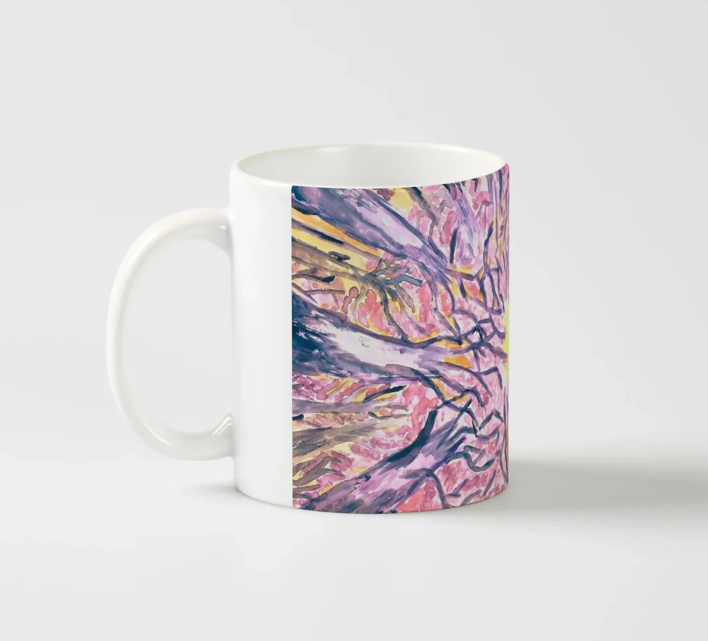 Enracinement/Elevation 🌳 ceramic mug by Riry Duwaa