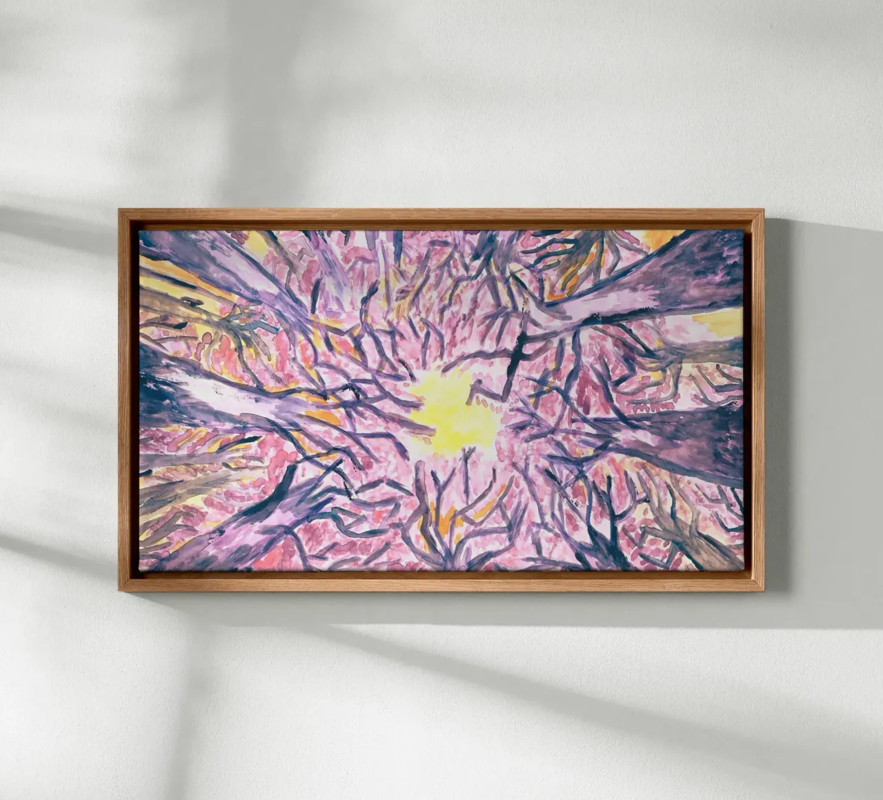 Enracinement/Elevation 🌳 canvas van Riry Duwaa