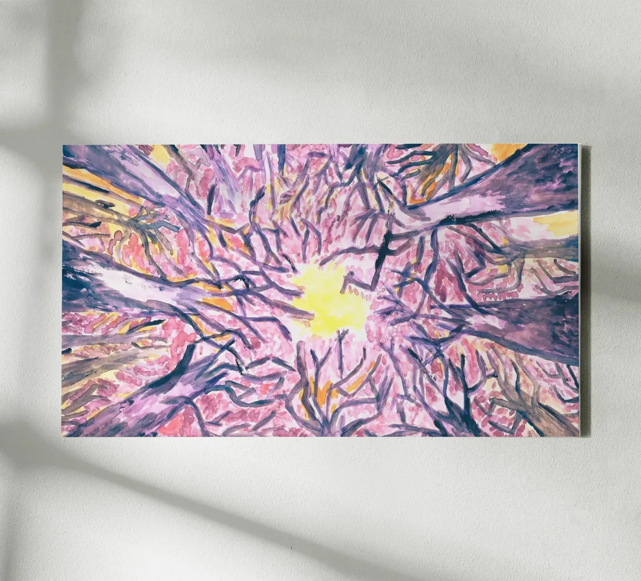 Enracinement/Elevation 🌳 canvas van Riry Duwaa