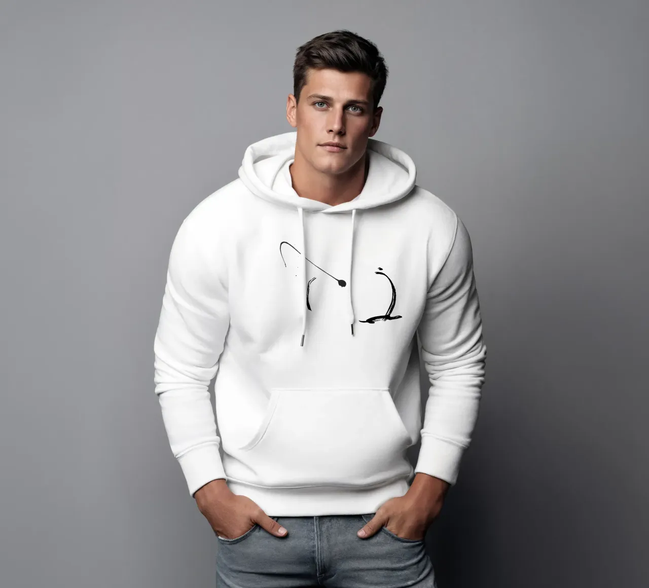 Alphabet ABC felpa con cappuccio da LIMITED EDITION LETTERS