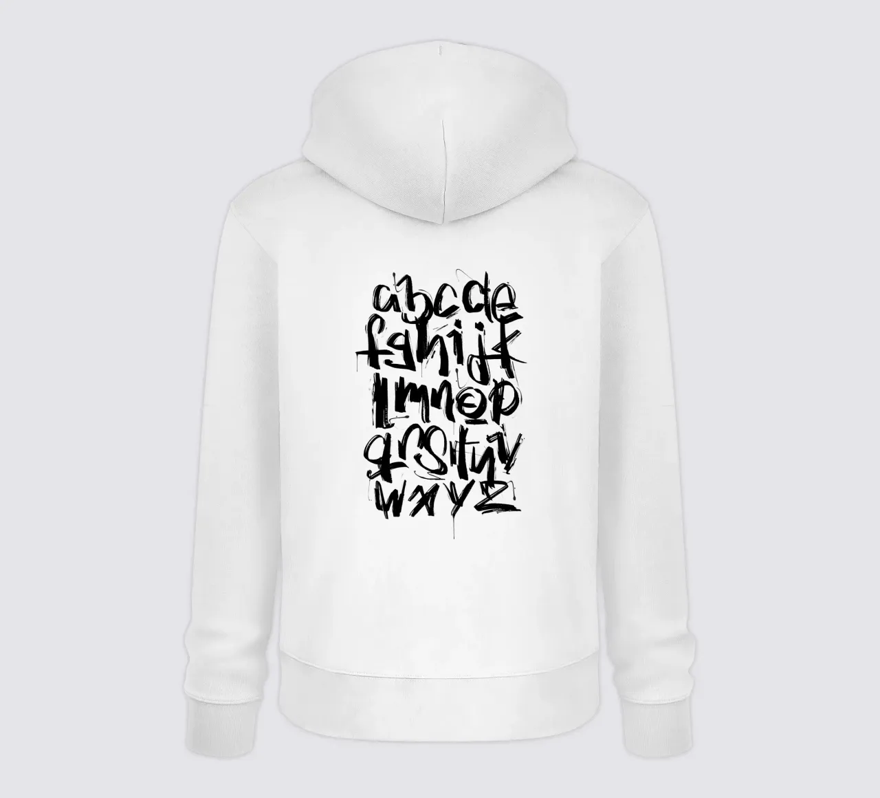 Alphabet ABC felpa con cappuccio da LIMITED EDITION LETTERS