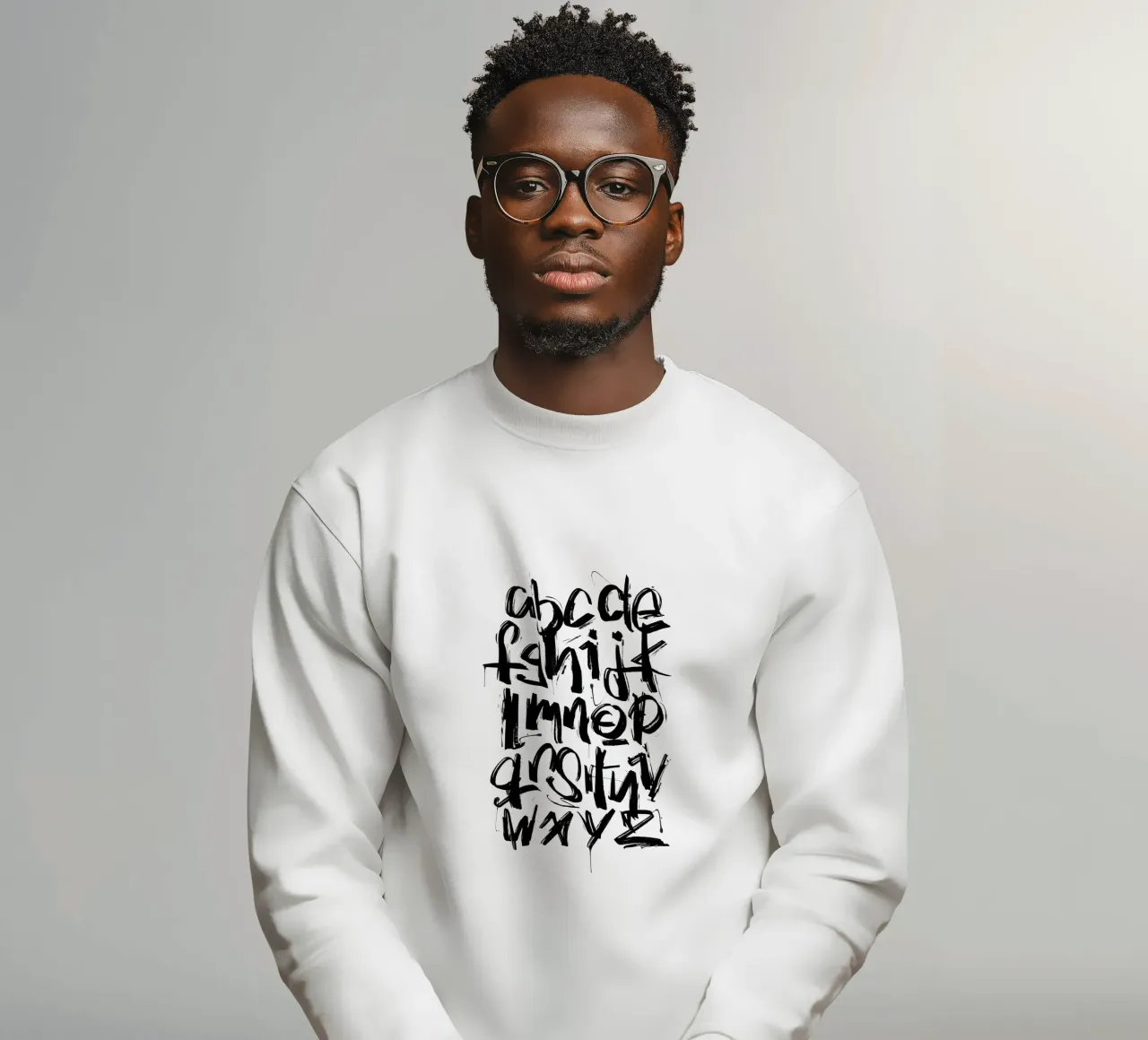 Alphabet ABC sweatshirt by LIMITED EDITION LETTERS