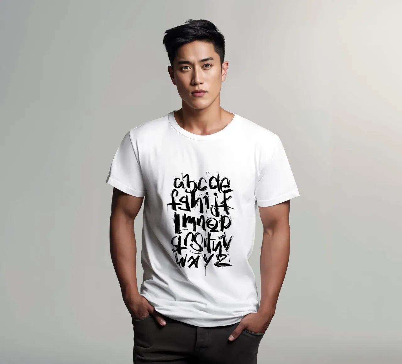 Alphabet ABC t-shirt da LIMITED EDITION LETTERS
