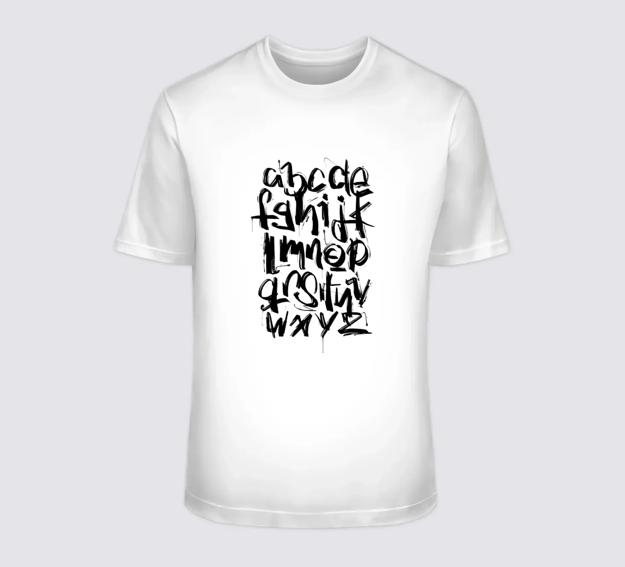 Alphabet ABC t-shirt da LIMITED EDITION LETTERS